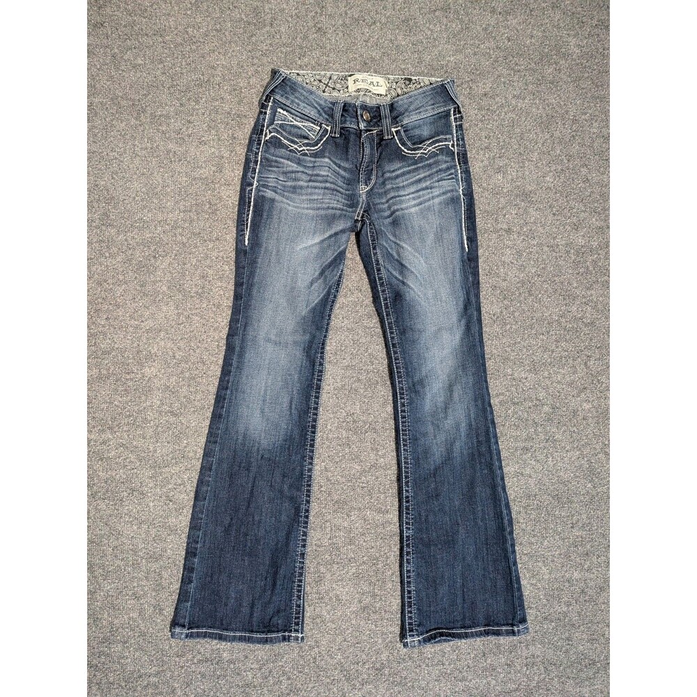 Ariat Perfect Rise Boot Jeans Womens 28S Blue